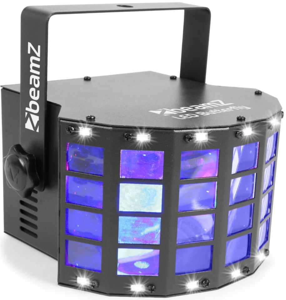 Club-grade LED lighting and effects system for inflatable nightclub experience